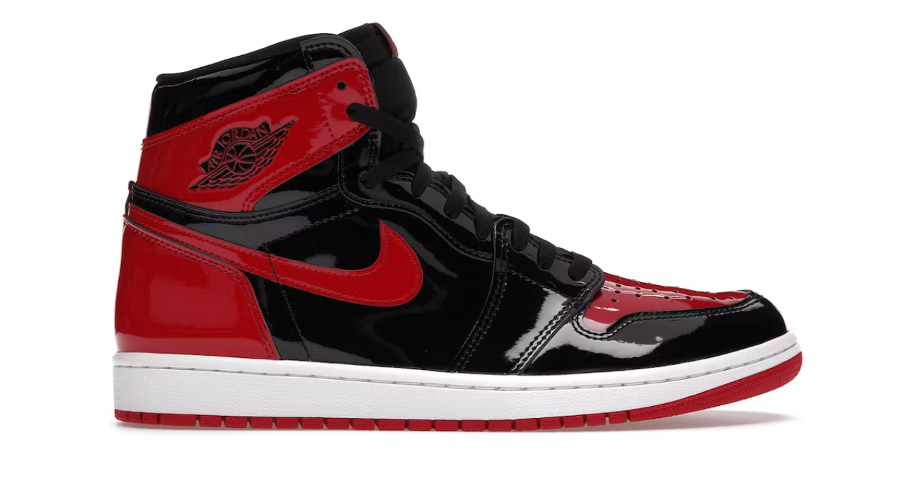 Jordan 1 Retro High OG Patent Bred (Talla 10)